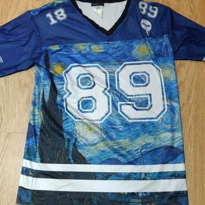 Blackmilk Clothing starry night jersey van gogh
